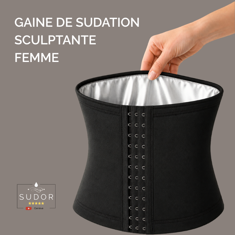 Gaine de sudation sculptante femme