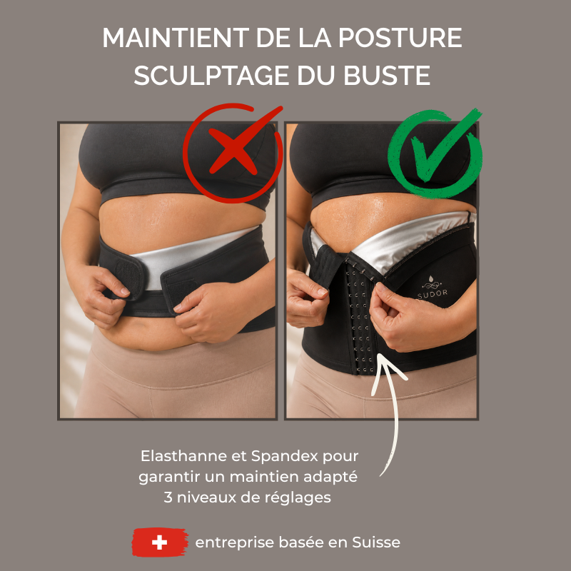 Gaine de sudation sculptante femme