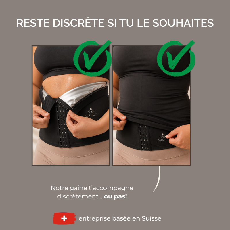 Gaine de sudation sculptante femme